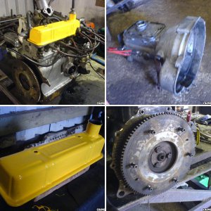 Rialto 850cc car engine