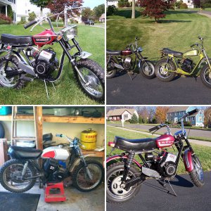 Restored Minibikes