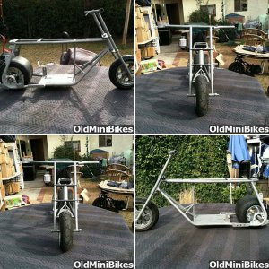 JD's old Bob's short frame...Tylers new frame