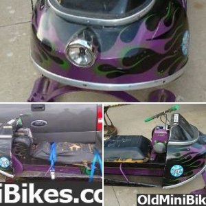 snowflake snowmobile