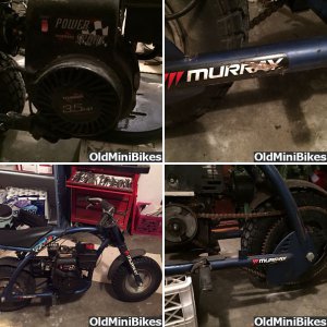 Murray Track 2 Minibikes