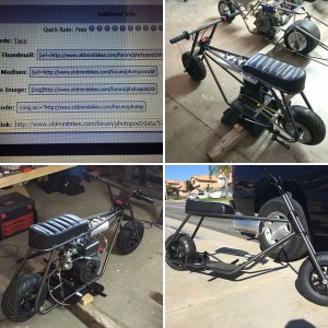 Custom 2015 Cruiser bike