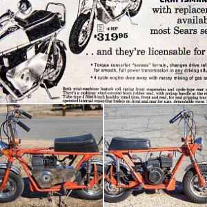 Sears minibike