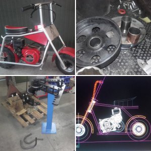 Dutch minibike build from scratch