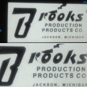 Brooks Trail Bike Decal