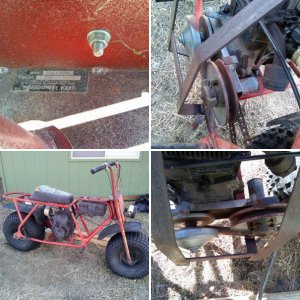 Montgomery Ward mini bike
