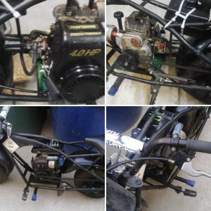 Mini bike upgrades
