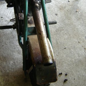 Columbia Mini Bike Exhaust