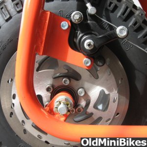 disk brake set up