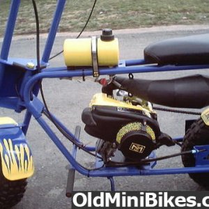 MC91B 100cc 2 cycle kart racing engine