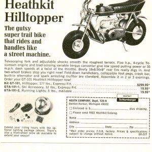 Heathkit HillTopper 1971