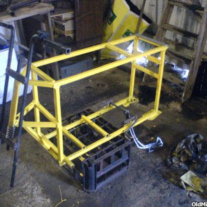 Yellow paint job