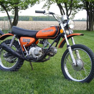 My 74 Honda XL70