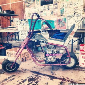 1970s Cat Chopper Minibike: Duster