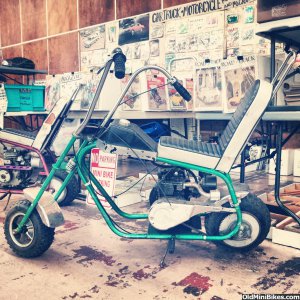 1970s Cat Chopper Minibike: Hustler
