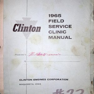 1963 Clinton Field Service Manual