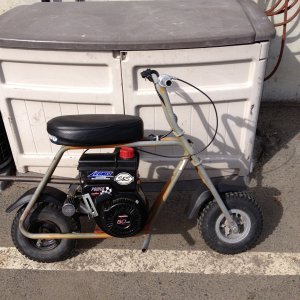 Motor in Throttle installed, runs