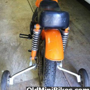 72 Indian mm5a training wheels rear