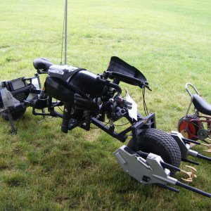 Windber ,Pa 2009 minibike show, Batman bike.