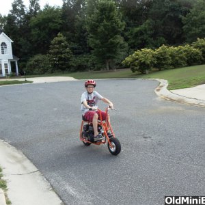 Grandson's Mini Bike