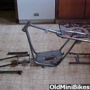 Fox Bike preped for Caterpillar Yellow powder