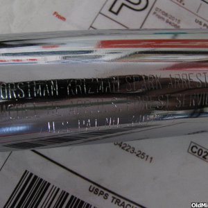 Horstman Krizman USFS approved spark arrestor NOS