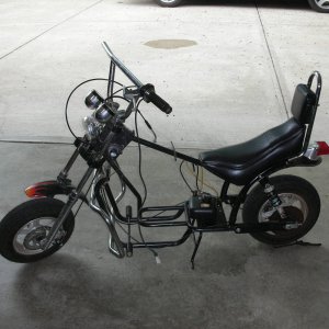 New Minibike Side View