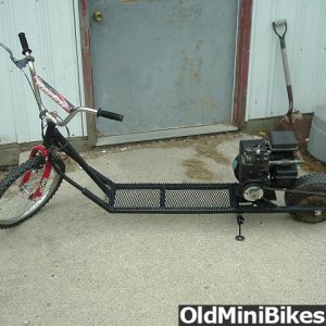 Gas scooter