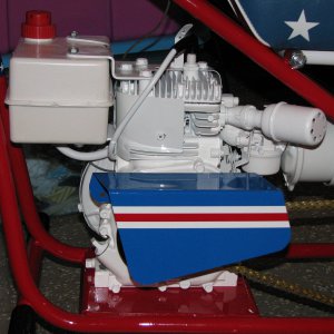 My Restored 1971 Manco Stars And Stripes Mini Bike