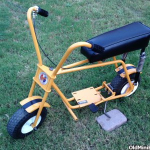 1968 J.C.PENNEY GOLDEN PINTO MINI BIKE BY BIRD ENGINEERING