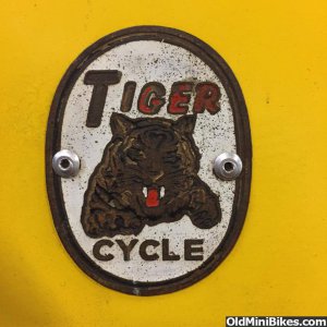 Tiger Cycle Badge