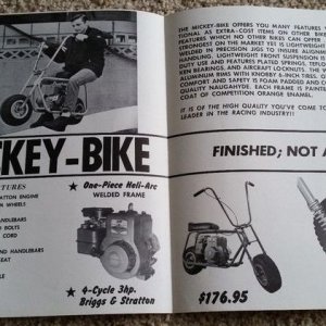Mickey Bike Brochure