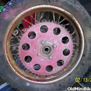 Rupp 12" wheel/brake