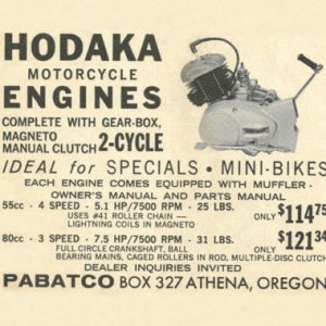 Hodaka Engine Ad