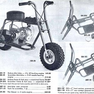 Go Kart Cycle Brochure