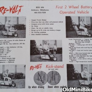 Re-Volt Electric Mini Bike