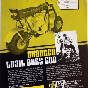 CCS Charger Trail Boss 500