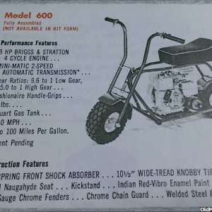 1964 LiL Indian 600 Ad