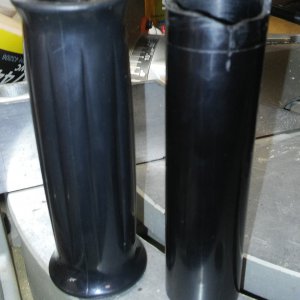 trail horse grips