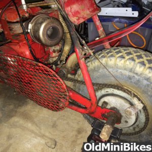 Unknown minibike w/ Lauson Tecumseh 3.5hp