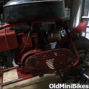 Unknown minibike w/ Lauson Tecumseh 3.5hp