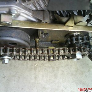 13t sprocket on Mini Baja