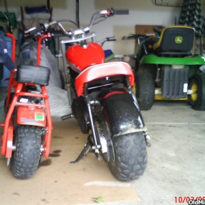 After our afternoon ride!