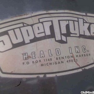 super tryke decal
