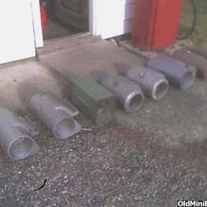 my collection of vintage auto ac swamp coolers