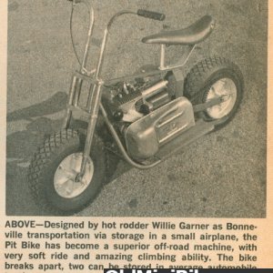 Garner Pit Bike 1968 Powell