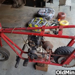 auction find mini bike