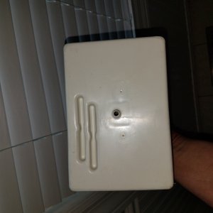 Nos white Tecumseh fuel tank