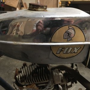 Fox gas tank