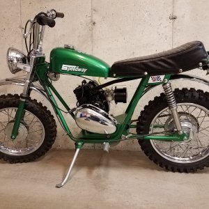 1972 Speedway Green Horn